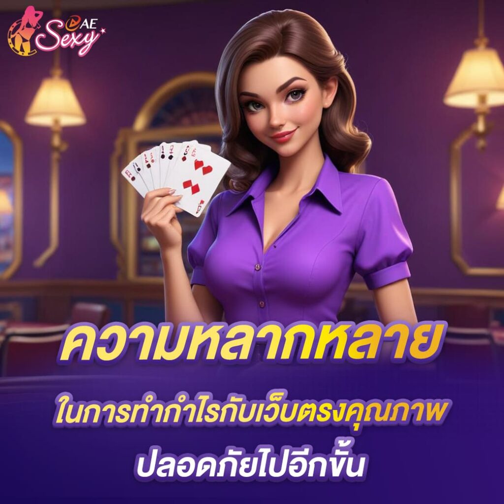 aesexy-บาคาร่า-ความหลากหลาย-ในการทำกำไรกับเว็บตรงคุณภาพ