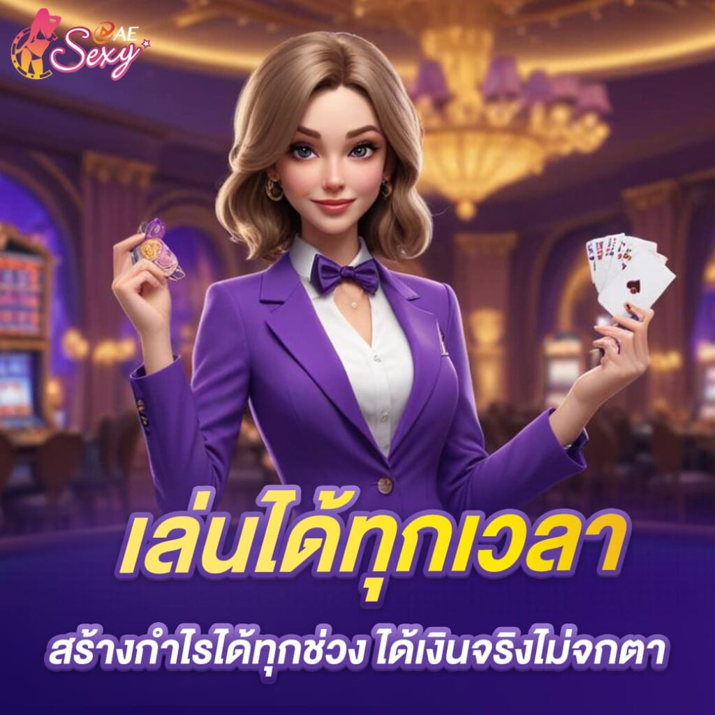 AEsexy-baccarat-เล่นได้ทุกเวลา-สร้างกำไรได้ทุกช่วง-ได้เงินจริงไม่จกตา