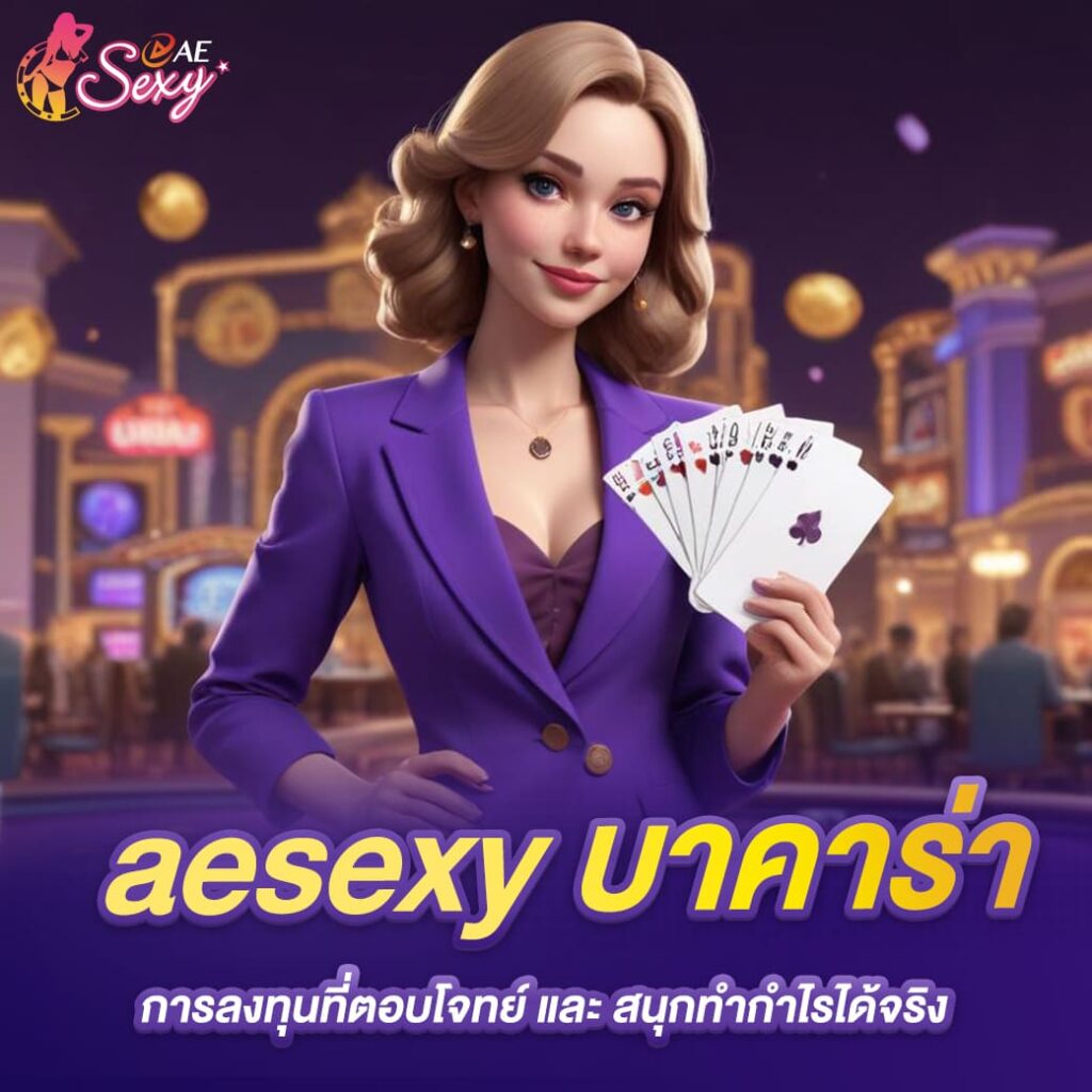 aesexy บาคาร่า การลงทุนที่ตอบโจทย์และสนุกทำกำไรได้จริง