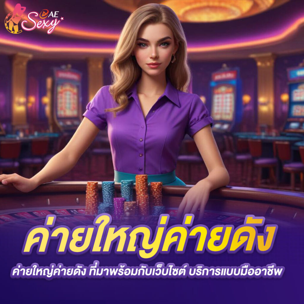 ทางเข้า aesexy ค่ายใหญ่ค่ายดัง ที่มาพร้อมกับเว็บไซต์ บริการแบบมืออาชีพ