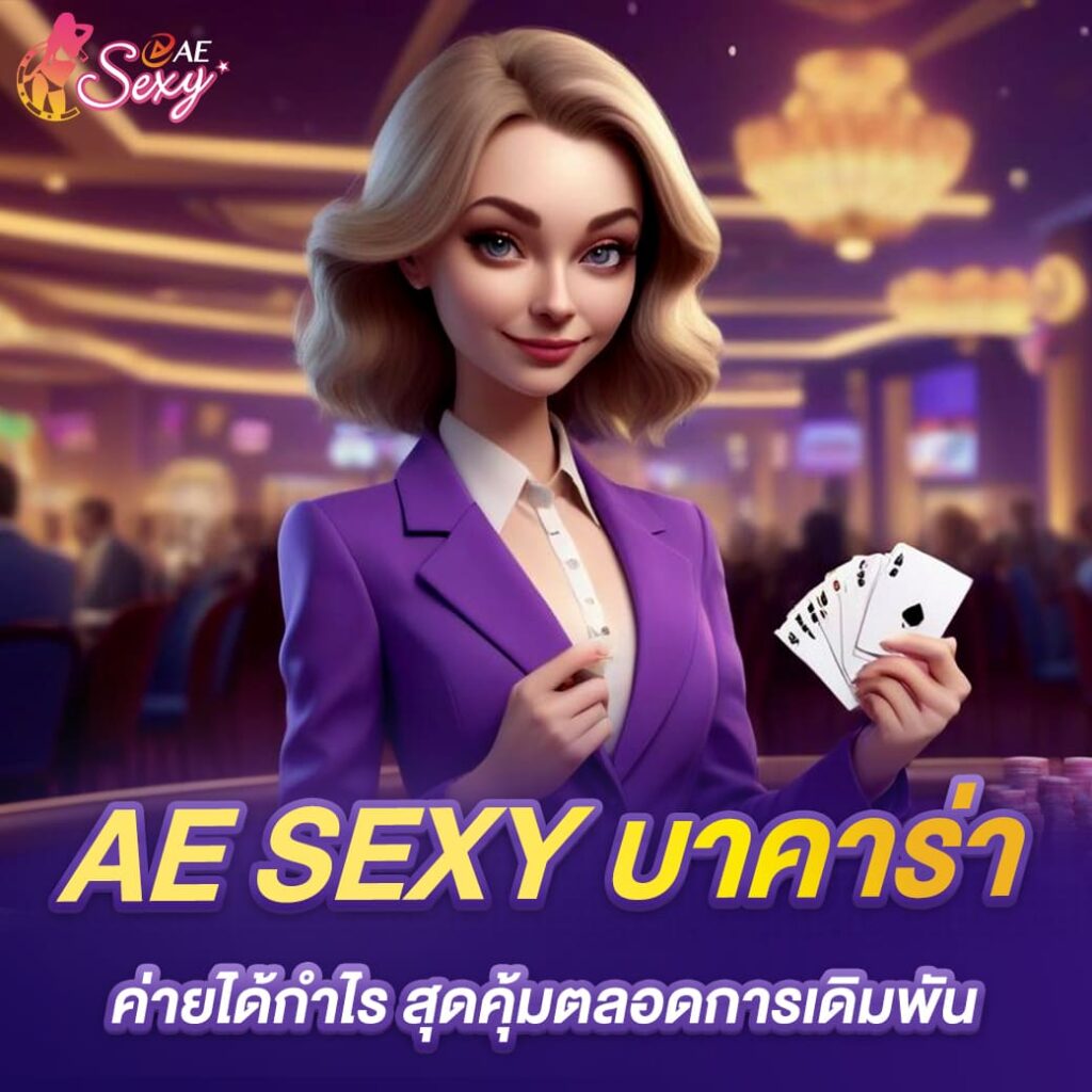 aesexy บาคาร่า ค่ายได้กำไร สุดคุ้มตลอดการเดิมพัน